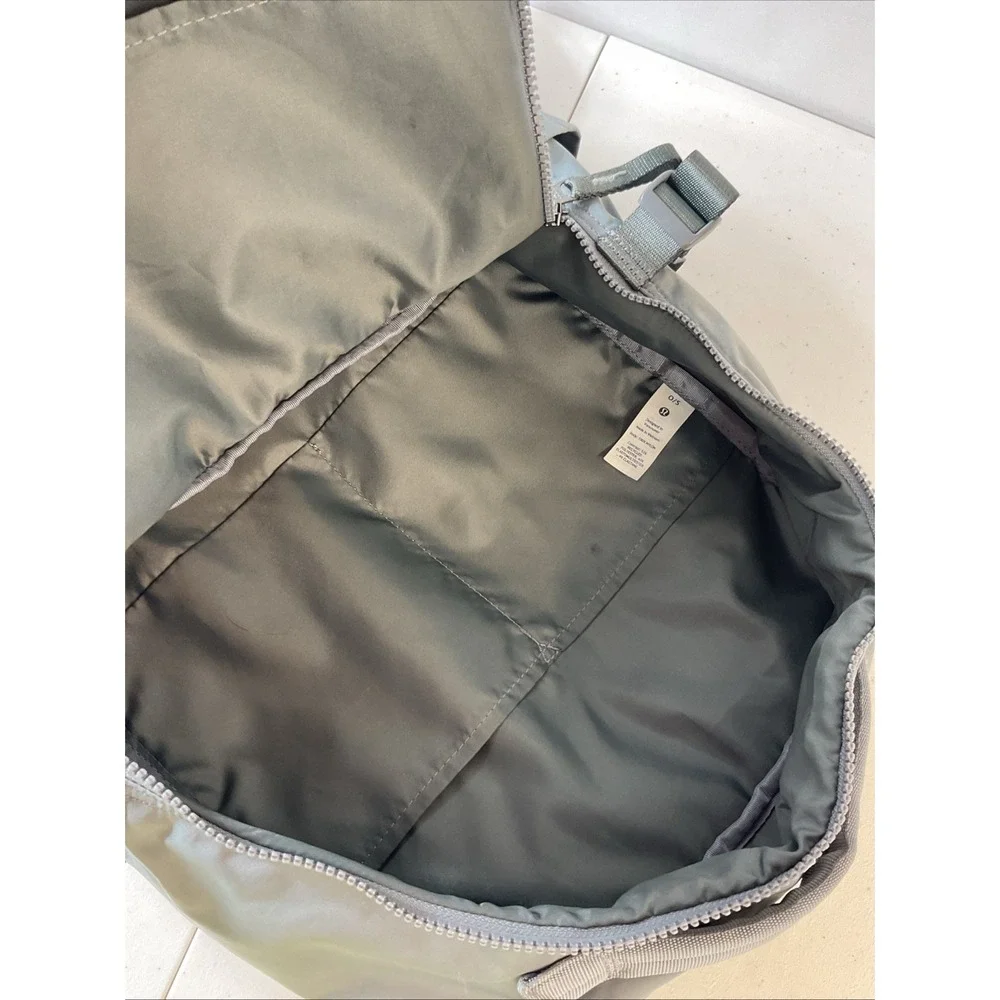 Lululemon New Crew Grey Backpack 22L Laptop Padded School Travel